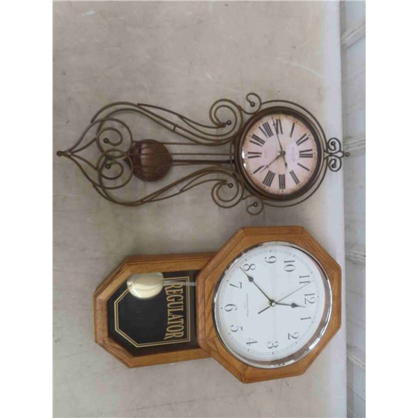 Regulator Clock w/ Westminister Chime 18" H + Sterling & Noble