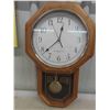 Image 2 : Regulator Clock w/ Westminister Chime 18" H + Sterling & Noble