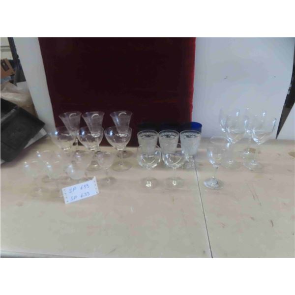 Glassware: Wine , Sherry & Other