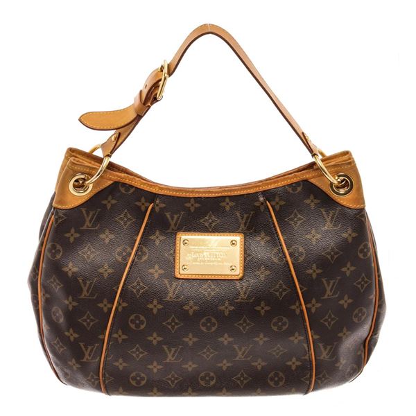 Louis Vuitton Brown Monogram Galliera PM Hobo Bag