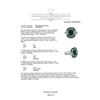 Image 5 : 5.00 ctw Emerald and 1.06 ctw Diamond Ring - 14KT White Gold