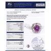 Image 4 : 1.57 ctw Pink Sapphire and 0.37 ctw Diamond 18K White and Yellow Gold Ring