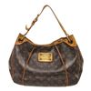 Image 1 : Louis Vuitton Brown Monogram Canvas Leather Galliera PM Hobo Bag