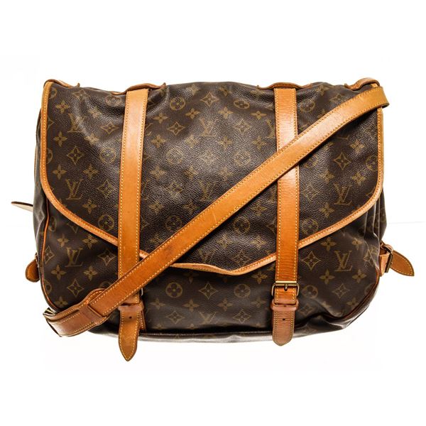 Louis Vuitton Monogram Saumur 43 Shoulder Bag