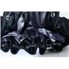 Image 5 : Chanel Black Satin Melrose Cabas Large Tote Bag