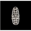 Image 2 : 1.47 ctw Diamond Ring - 14KT White Gold