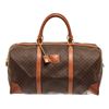 Image 1 : Celine Brown Coated Canvas Macadam Travel Bag