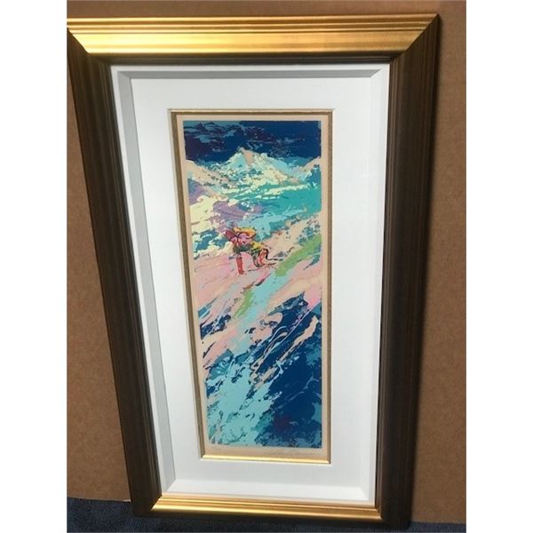 Downhill Skier by LeRoy Neiman (1921-2012)