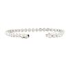 Image 3 : 3.20 ctw Round Brilliant Cut Diamond Tennis Bracelet - 14KT White Gold
