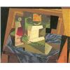 Image 1 : Juan Gris - Fruit Bowl On A Table Cloth