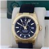 Image 3 : Rolex Mens Yellow Gold Sky Dweller 42MM On Oyster Flex Band With Box And Papers