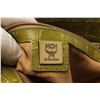 Image 7 : MCM Green Leather Shoulder Bag