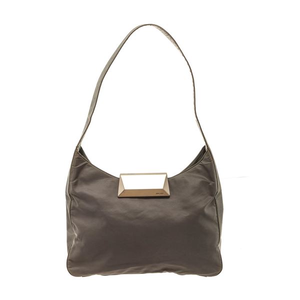 Prada Brown Nylon One Shoulder Bag