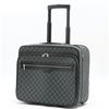 Image 2 : Louis Vuitton Damier Graphite Canvas Leather Pilot Case Travel Bag