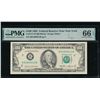Image 1 : 1985 $100 New York FRN PMG 66EPQ