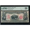 Image 1 : 1901 $10 Bison Legal Tender Note PMG 20