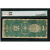 Image 2 : 1869 $1 Legal Tender Note PMG 12