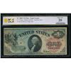 Image 1 : 1869 $1 Rainbow Legal Tender Note PCGS 20