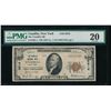 Image 1 : 1929 $10 Unadilla NY National PMG 20