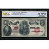 Image 1 : 1907 $5 Legal Tender Note PCGS 30PPQ