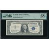 Image 1 : 1957B $1 Silver Certificate PMG 68EPQ