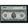 Image 1 : 1914 $5 New York Federal Reserve Note PMG 65EPQ