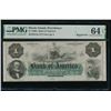 Image 1 : 1860's $1 Providence RI Obsolete PMG 64EPQ