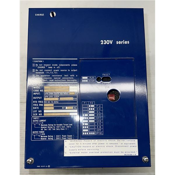 Series 230V Charger as Pictured