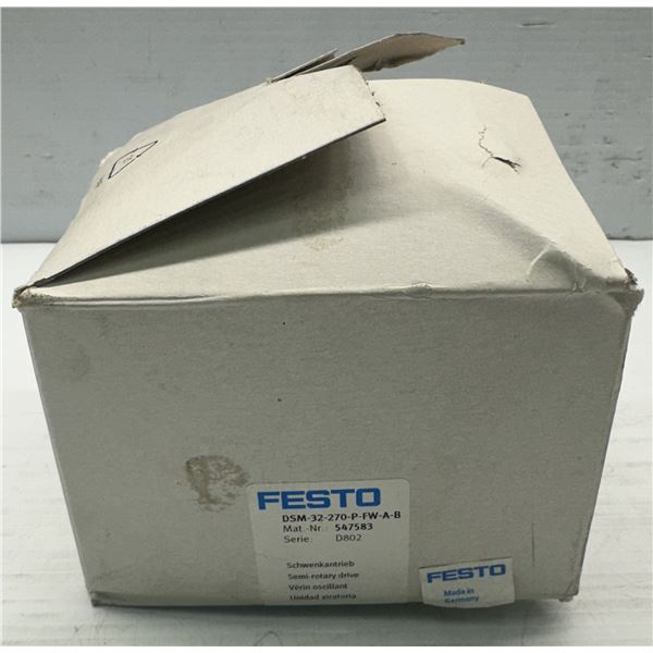 Festo #DSM-32-270-P-FW-A-B Swing Cylinder
