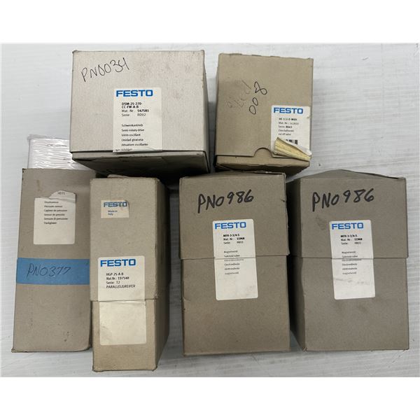 Lot of Misc. Festo Items as Pictured