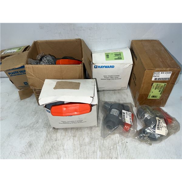 Lot of Hayward Ball Valves
