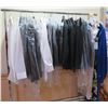 Image 1 : Multiple Long Sleeve Dress Shirts, Vests, Jackets, Women's Dresses, etc (rack not included)