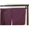 Image 2 : Burgundy Japanese Kimono Homongi (rack not included)