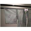 Image 2 : White Japanese Kimono Homongi w/ Floral Design (rack not included)