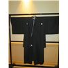 Image 2 : Black Men's Japanese 2-Piece Kimono Set w/ Haori (rack not included)