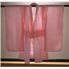 Image 1 : Pink Japanese Kimono Nagajuban Undergarment for Girl (rack not included)