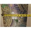 Image 14 : Black & Gold Floral Kimono Obi 12"W (rack not included)