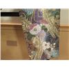 Image 7 : Black & Gold Floral Kimono Obi 12"W (rack not included)