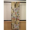 Image 2 : Black & Gold Floral Kimono Obi 12"W (rack not included)