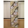 Image 2 : Black & Gold Floral Kimono Obi 12"W (rack not included)