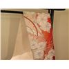 Image 8 : Orange Floral Kimono Obi 12"W (rack not included)