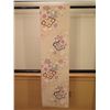 Image 2 : Beige Floral Kimono Obi 12"W (rack not included)