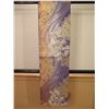 Image 2 : Purple & Gold Floral Kimono Obi 12"W (rack not included)