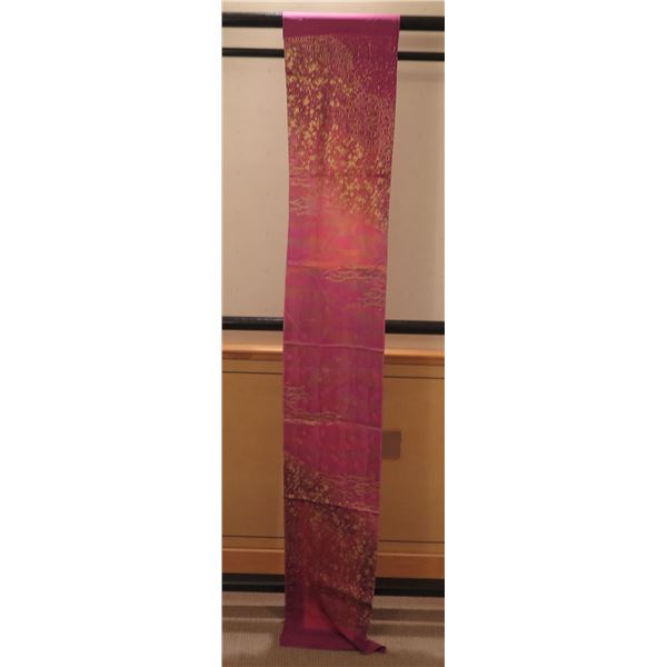 Pink Floral Kimono Obiage (rack not included)