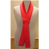 Image 1 : Red Kimono Han-Eri Collar (mannequin not included)