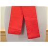 Image 2 : Red Kimono Han-Eri Collar (mannequin not included)