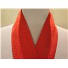 Image 2 : Red Kimono Han-Eri Collar (mannequin not included)