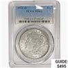 Image 1 : 1921-D Morgan Silver Dollar PCGS MS63