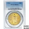 Image 1 : 1924 $20 Gold Double Eagle PCGS MS64+