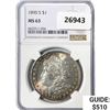 Image 1 : 1890-S Morgan Silver Dollar NGC MS63